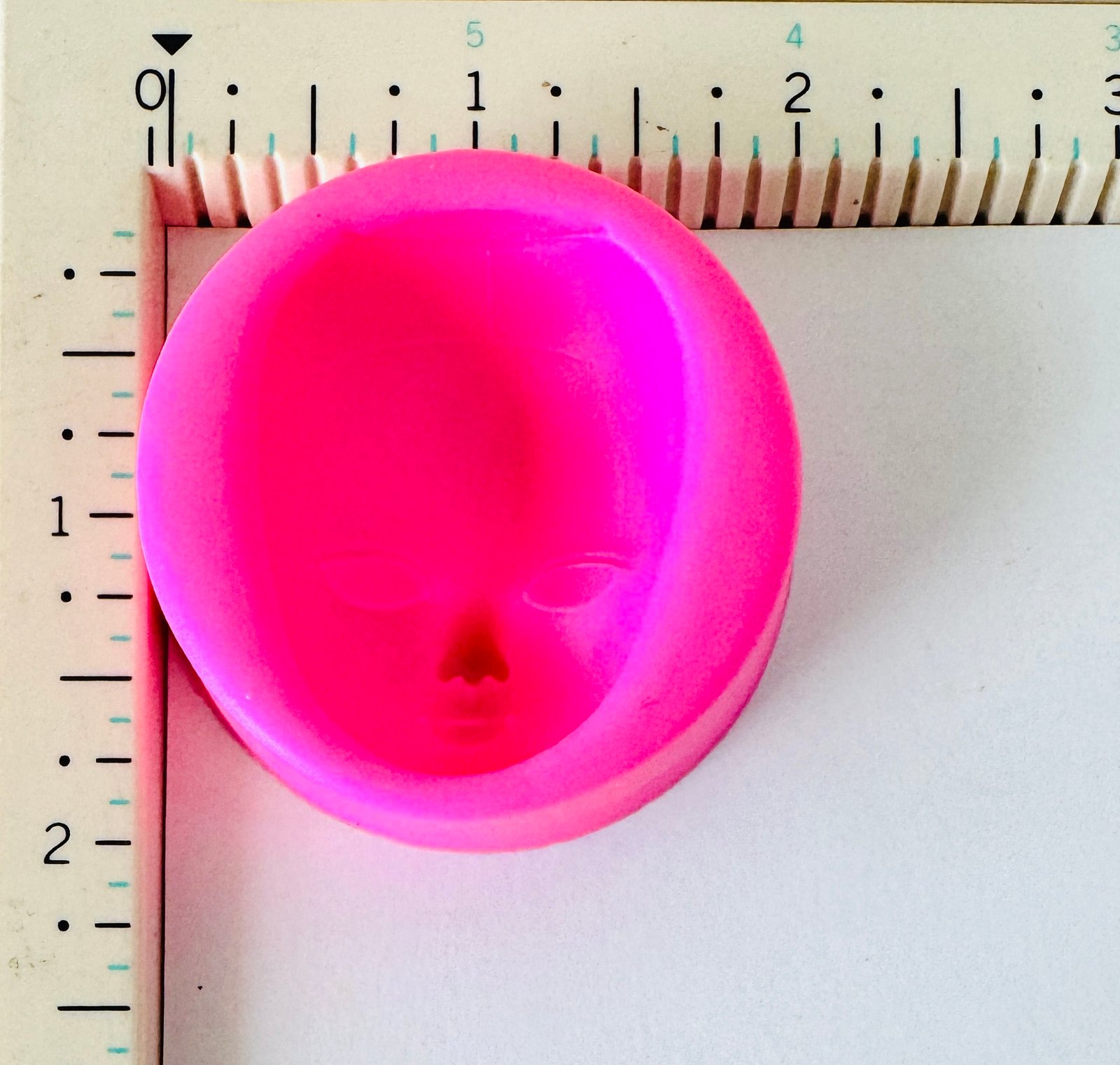 Doll  Face Impression Silicone Mould