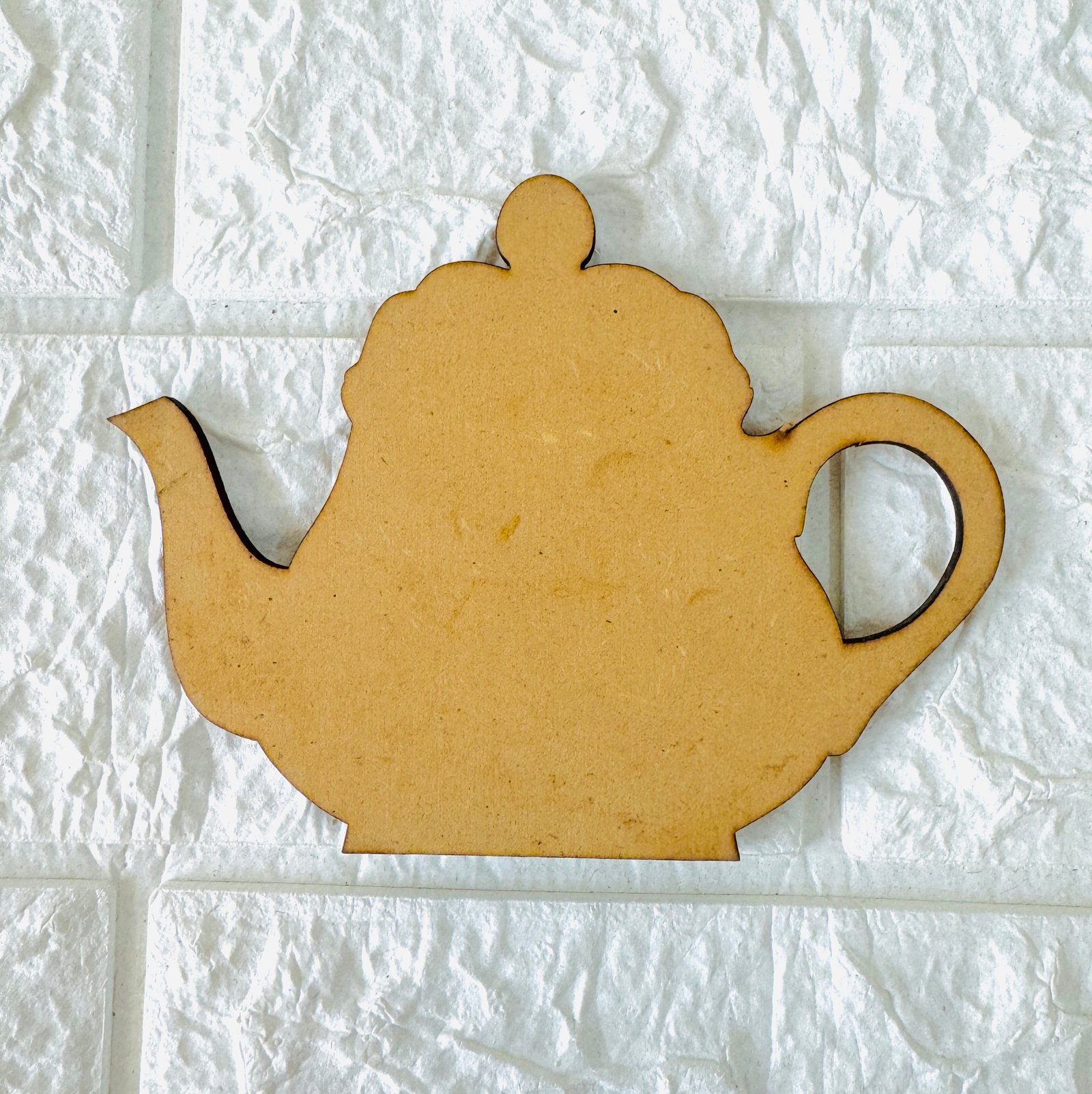 Teapot shape fridge magnet base