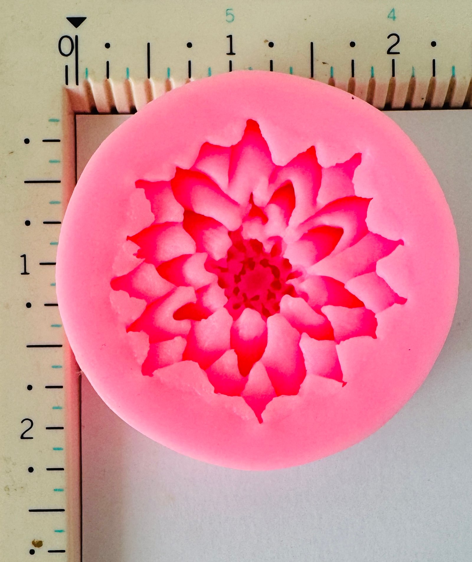 Layered Petal Flower Silicone Mould