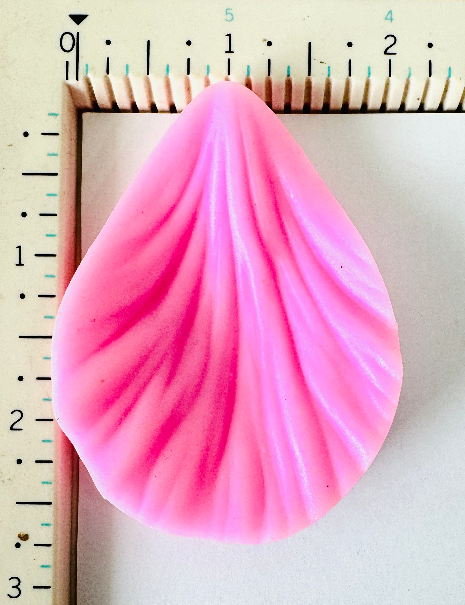 Large Petal Vein Silicone Mould