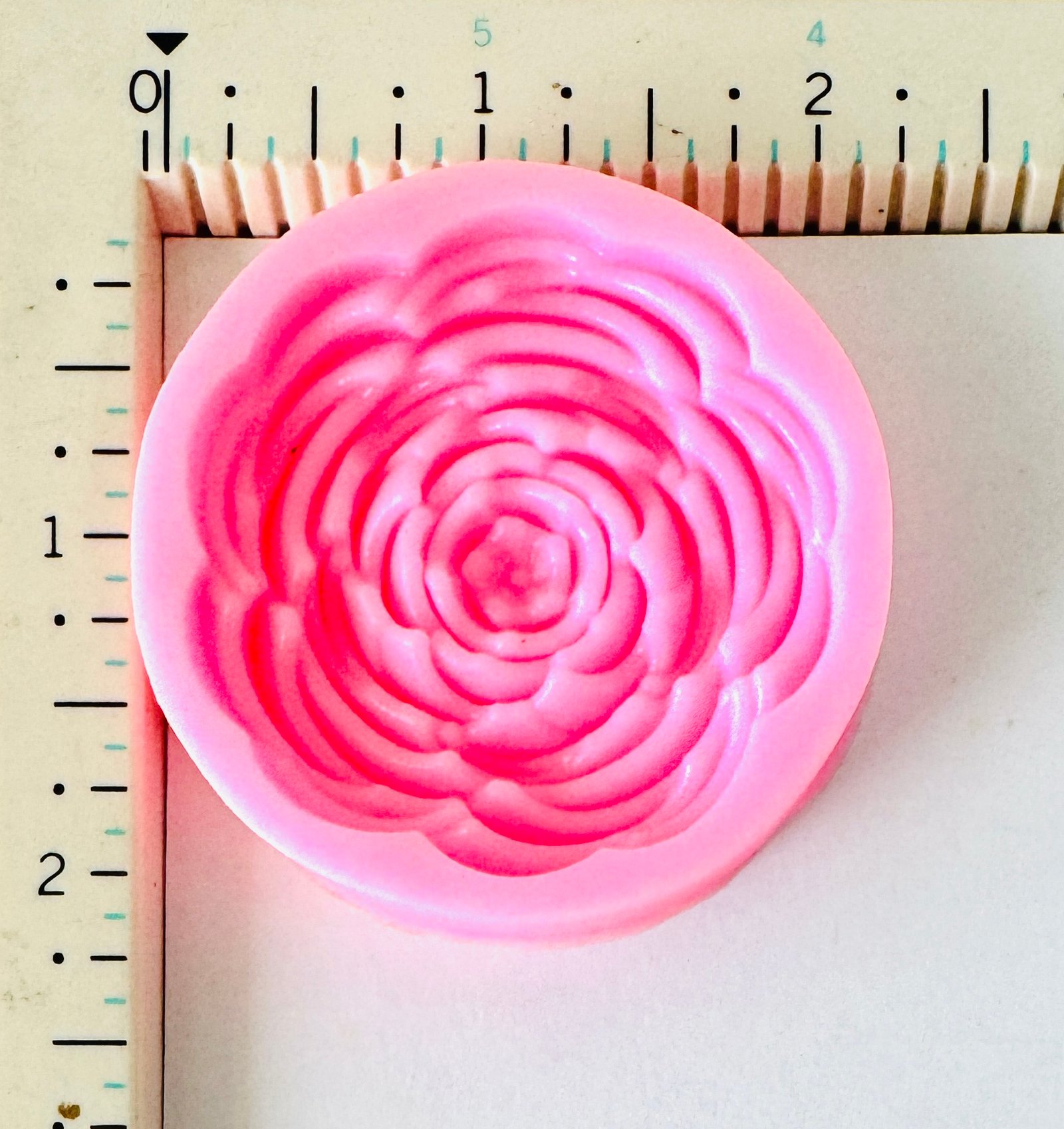 Blooming Rose Bud Silicone Mould