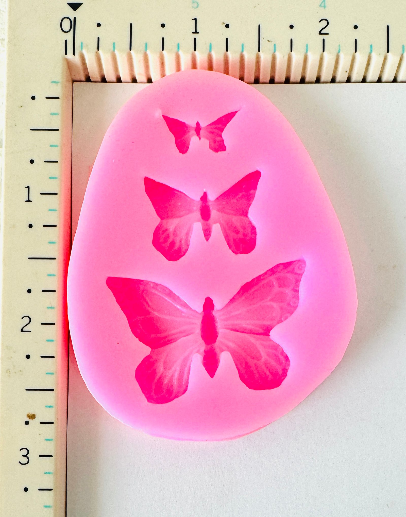 Butterfly Trio Silicone Mould