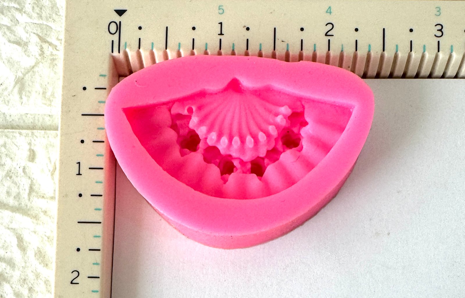 Hand Fan (Shell-Style) Silicone Mould
