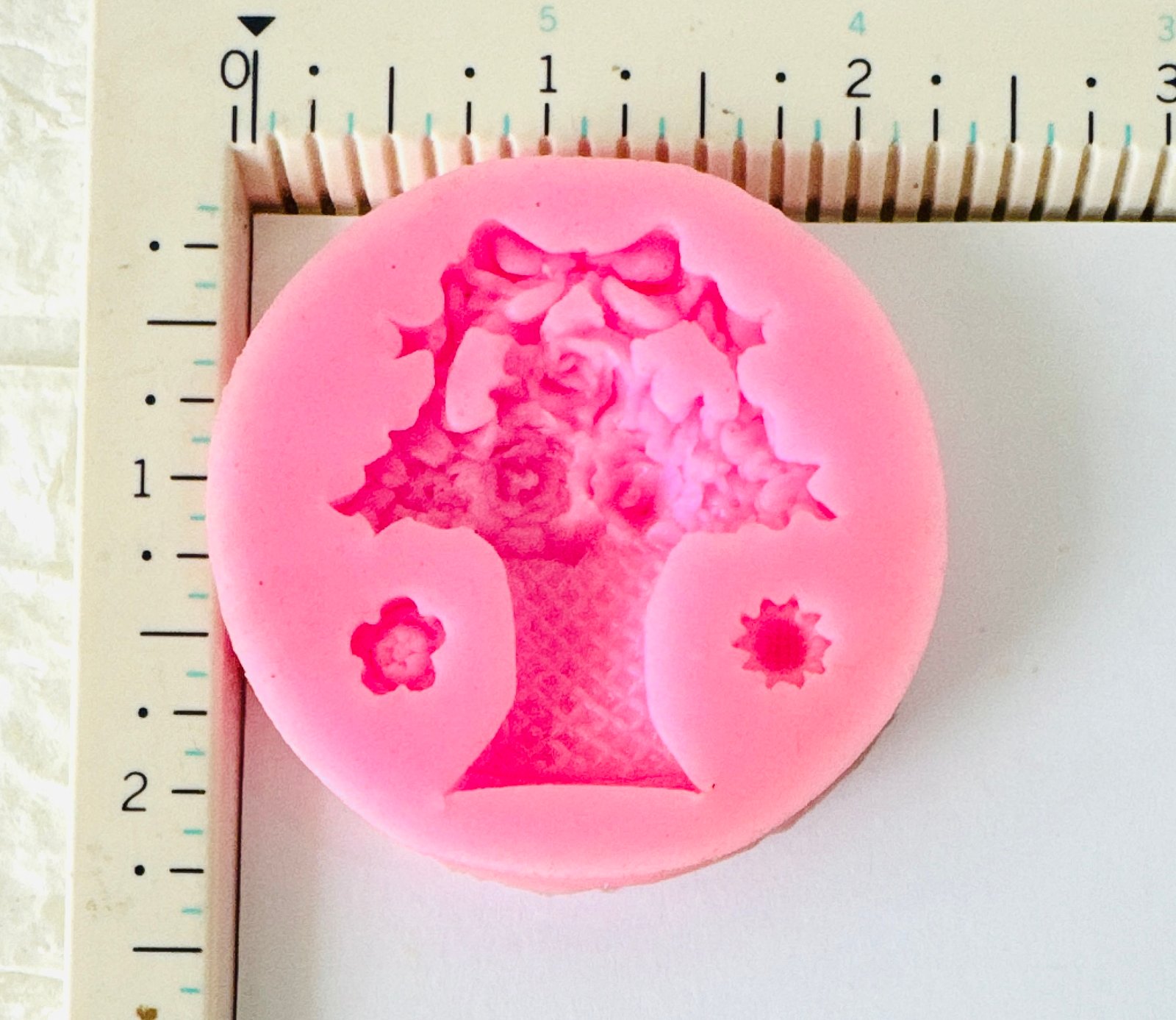 Floral Planter Pot Silicone Mould