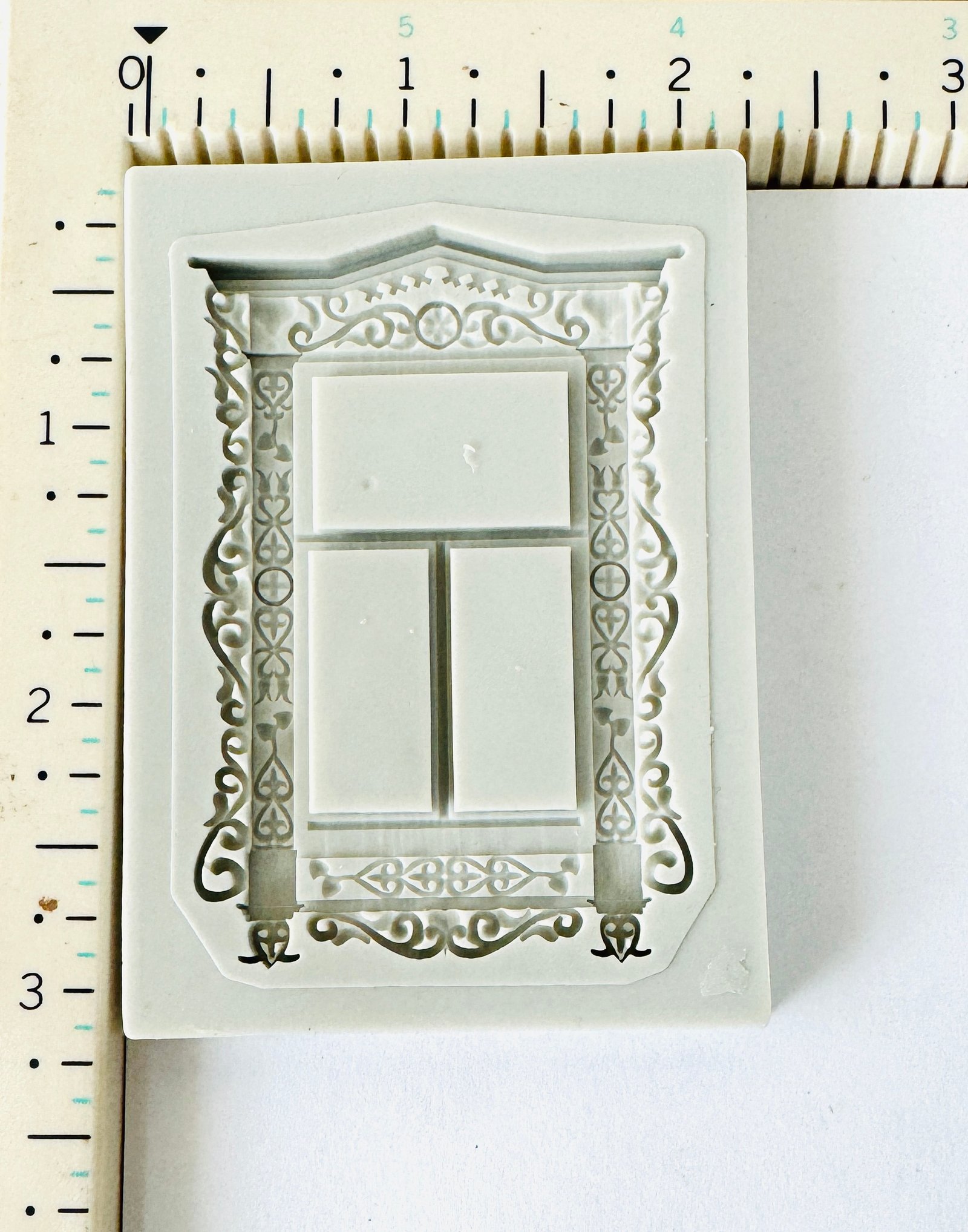 Vintage Window  Shrine Frame Silicone Mould