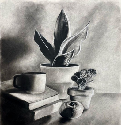 Charcoal Painting 1