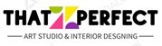 Thatz Perfect Art Studio Logo